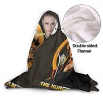 The Hunger Games Hooded Blanket - Unisex Cloak Style Hooded Fleece Blanket