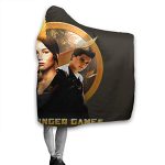 The Hunger Games Hooded Blanket - Unisex Cloak Style Hooded Fleece Blanket