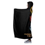 The Hunger Games Hooded Blanket - Unisex Cloak Style Hooded Fleece Blanket