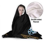 The Hunger Games Hooded Blanket - Unisex Cloak Style Hooded Fleece Blanket