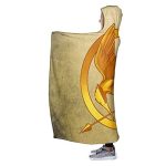 The Hunger Games Hooded Blanket - Unisex Cloak Style Hooded Fleece Blanket