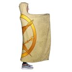 The Hunger Games Hooded Blanket - Unisex Cloak Style Hooded Fleece Blanket