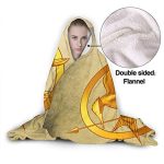 The Hunger Games Hooded Blanket - Unisex Cloak Style Hooded Fleece Blanket