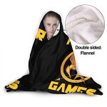 The Hunger Games Hooded Blanket - Unisex Cloak Style Hooded Fleece Blanket