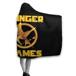 The Hunger Games Hooded Blanket - Unisex Cloak Style Hooded Fleece Blanket