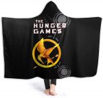 The Hunger Games Hooded Blanket - Unisex Cloak Style Hooded Fleece Blanket