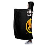 The Hunger Games Hooded Blanket - Unisex Cloak Style Hooded Fleece Blanket