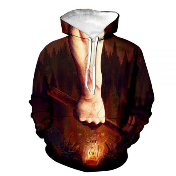 The Last Of Us 3D Print Hoodies - Game Sweatshirt Pullover