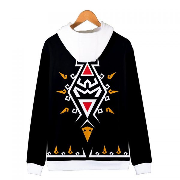 The Legend of Zelda 3D Print Zipper Hooded Jacket Hoodies
