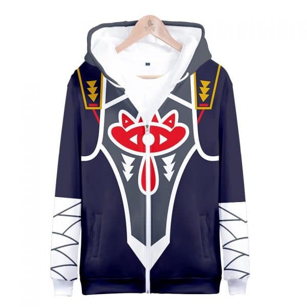 The Legend of Zelda 3D Print Zipper Hooded Jacket Hoodies