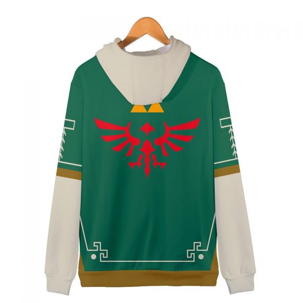 The Legend of Zelda 3D Print Zipper Hooded Jacket Hoodies
