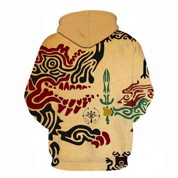 The Legend of Zelda Anime 3D Print Hoodies Pullover