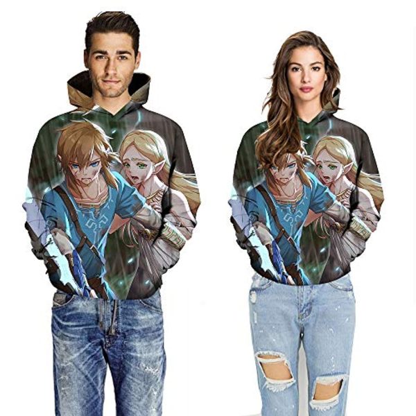 The Legend of Zelda Hoodie - 3D Print Hooded Pullover