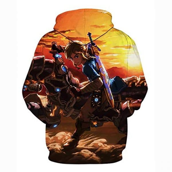 The Legend of Zelda Hoodie - 3D Print Hooded Pullover
