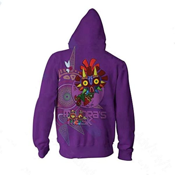 The Legend of Zelda Hoodie - 3D Print Hooded Zip Up Sweatshirt