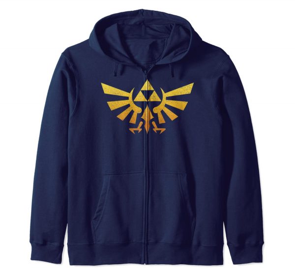 The Legend of Zelda Hoodie - Casual Hooded Zip Up 4 Colors Optional