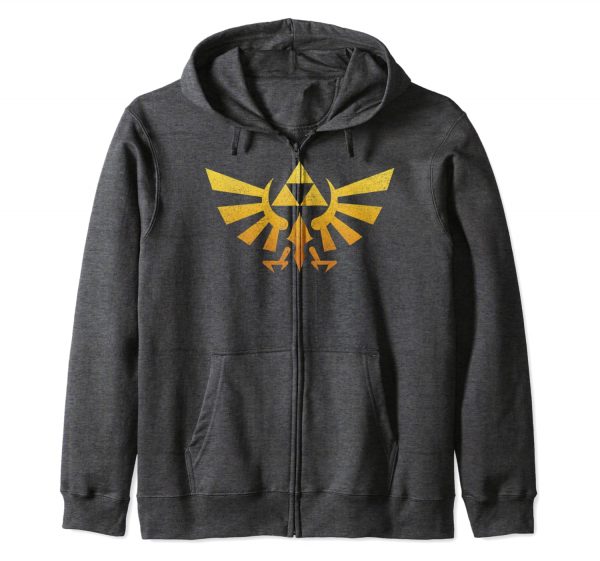 The Legend of Zelda Hoodie - Casual Hooded Zip Up 4 Colors Optional