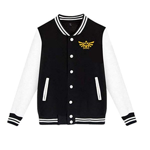 The Legend of Zelda Hoodie - Unisex Soft Baseball Uniform Jacket