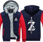 The Legend of Zelda Jacket - Solid Color Fleece Hooded Coat 4 Colors Optional