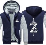 The Legend of Zelda Jacket - Solid Color Fleece Hooded Coat 4 Colors Optional