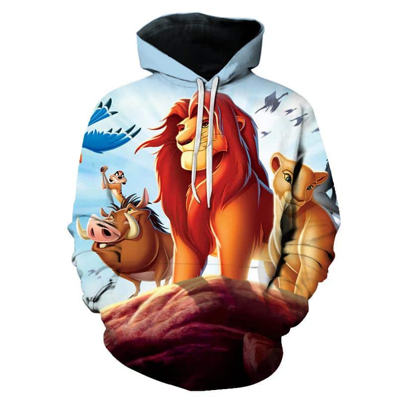 The Lion King 3D Printed Hooded Sweatshirts Hoodie