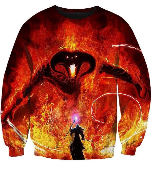 The Lord of The Rings Hoodies - Pullover Red Hoodie