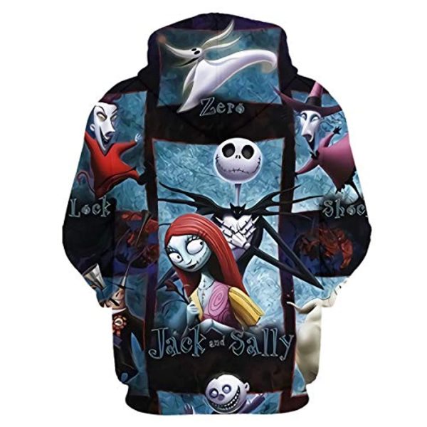 The Nightmare Before Christmas 3D Printed Sweatshirts Hoodie