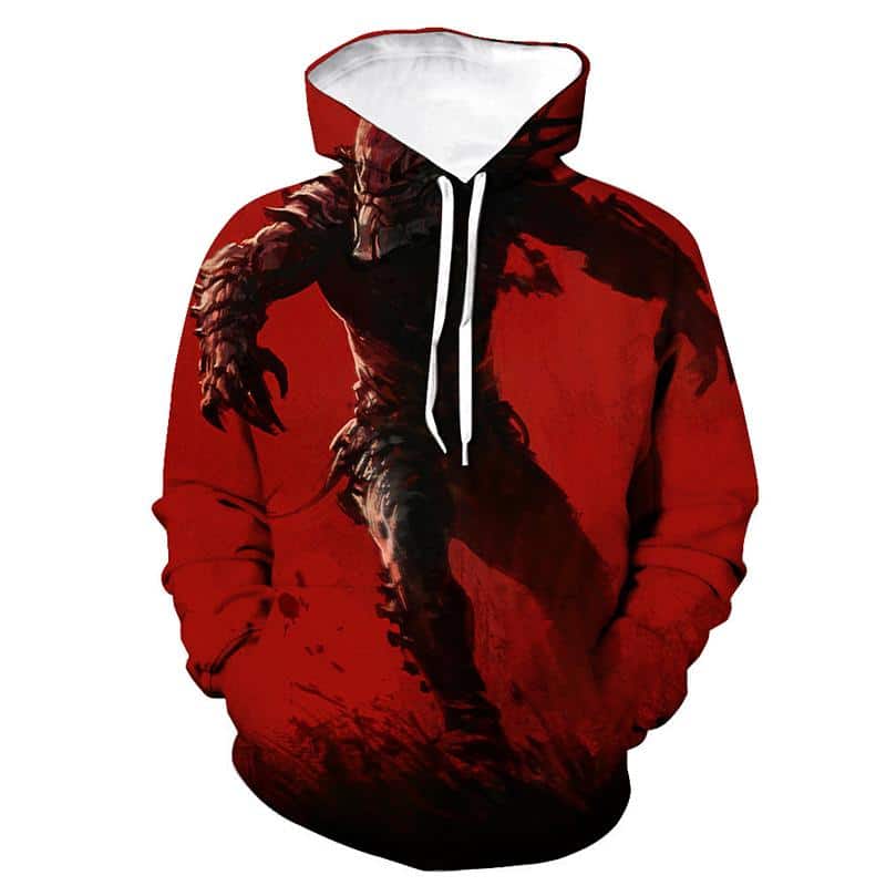 The Predator 3D Printed Hooded Streetwear Hoodie