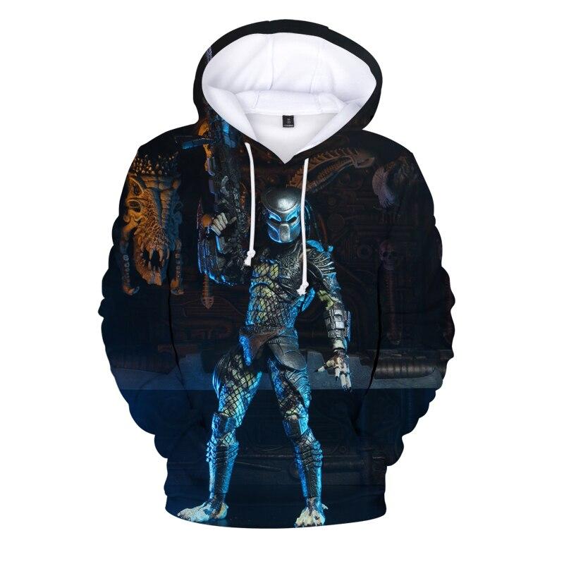 The Predator 3D Printed Hoodie - Fashion Casual Sweatshirts