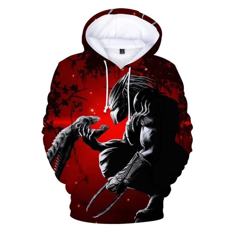 The Predator Fashion Hoodie -  Casual 3D Printed Sweatshirts