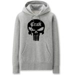 The Punisher Hoodies - Solid Color Super Cool The Punisher Skull Fleece Hoodie
