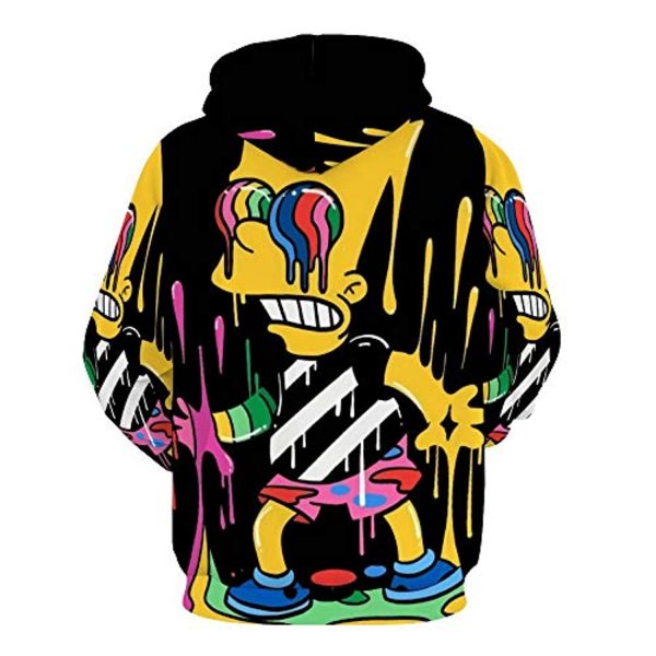The Simpsons Hoodies - Unisex 3D Printed Hoodie Pullover Sweatshirt with Pocket