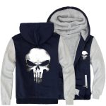 The Skeleton Man Jackets - Solid Color Skeleton Man Series Super Cool Fleece Jacket