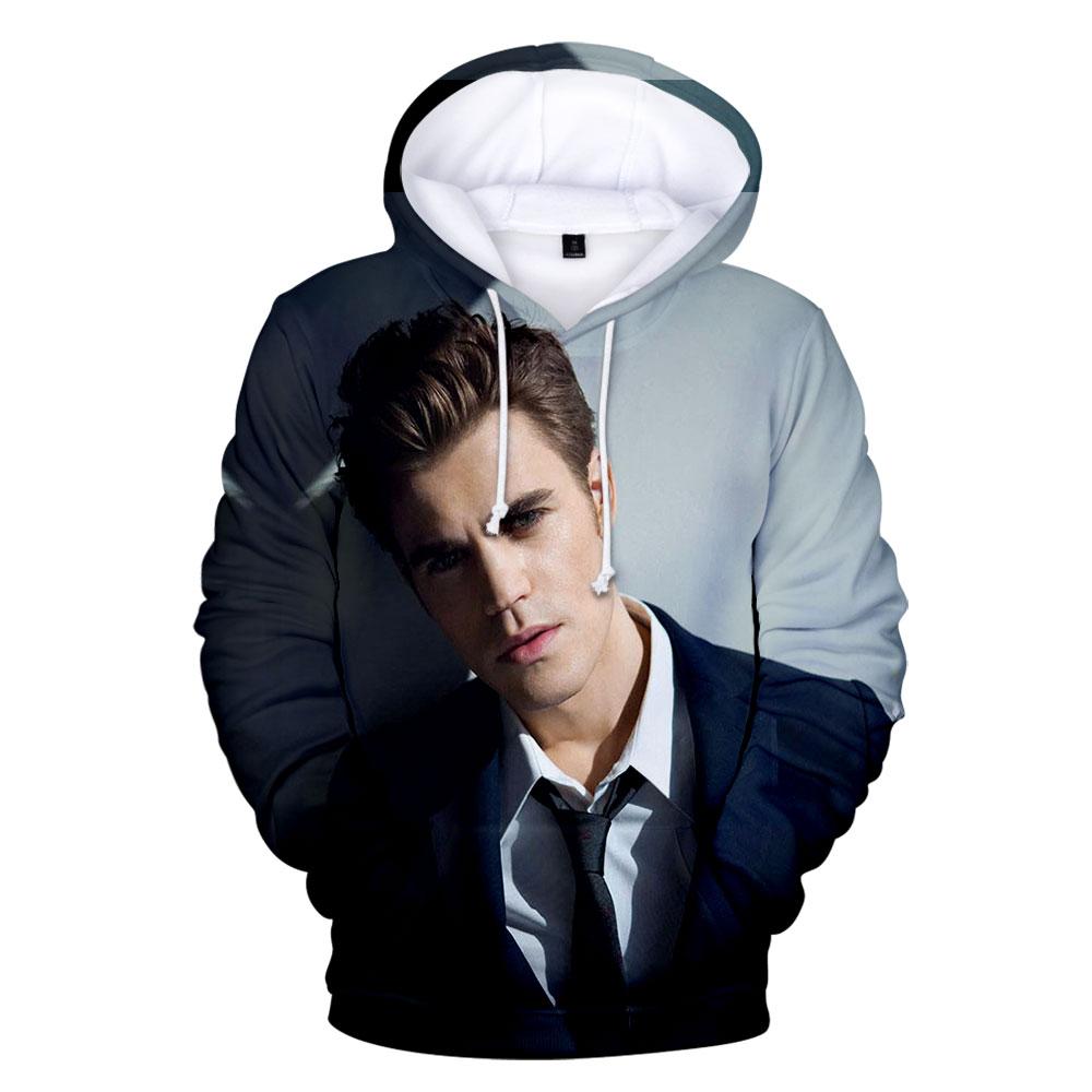 The Vampire Diaries Stefan Salvatore Hoodie Sweatshirt