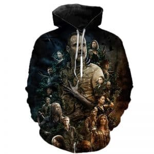 The Walking Dead 3D Printed Hoodie - Fashion Casual Sweatshirts Pullover