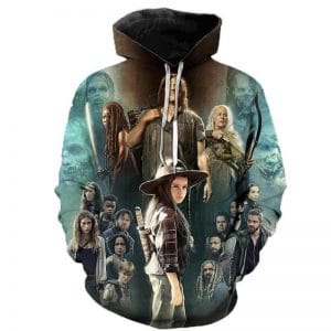 The Walking Dead 3D Printed Hoodie - Fashion Casual Sweatshirts Pullover