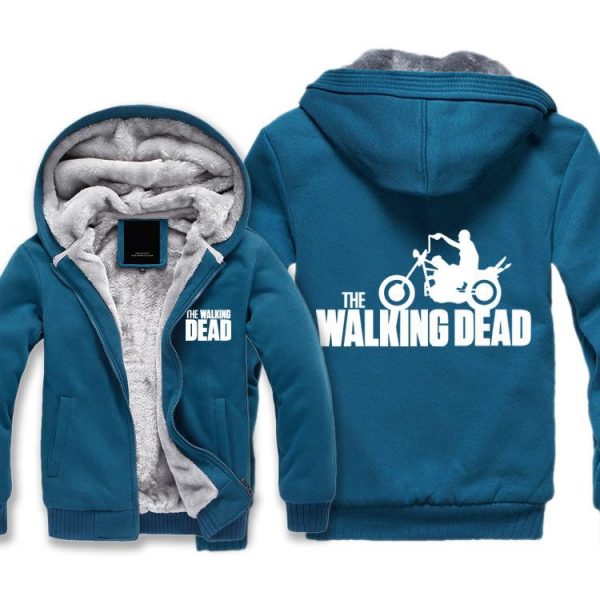 The Walking Dead Jackets - Solid Color The Walking Dead Archer Icon Fleece Jacket