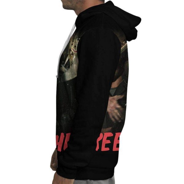 The Walking Dead Jackets - Solid Color The Walking Dead Movie Zombie Team Icon Fleece Jacket