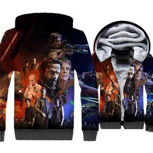 The Walking Dead Jackets - The Walking Dead Series Movie Character Super Cool 3D Fleece Jacket