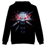 The Witcher 3 Hoodie: Iron Wolf Mark Casual Pullover Hoodie