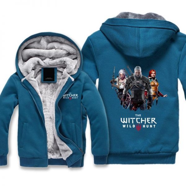 The Witcher 3: Wild Hunt Jackets - Solid Color Geralt The Witcher Super Cool Fleece Jacket