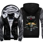 The Witcher 3: Wild Hunt Jackets - Solid Color The Witcher Game Icon Fleece Jacket