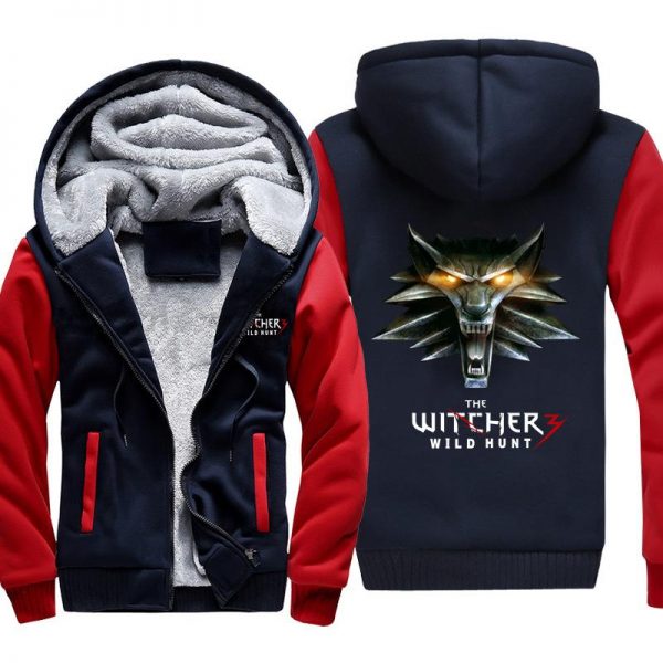 The Witcher 3: Wild Hunt Jackets - Solid Color The Witcher Game Icon Super Cool Fleece Jacket