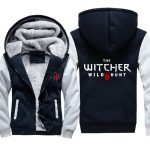 The Witcher 3: Wild Hunt Jackets - Solid Color The Witcher Game Series Logo Super Cool Fleece Jacket