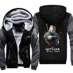 The Witcher 3: Wild Hunt Jackets - Solid Color The Witcher Geralt Icon Super Cool Fleece Jacket