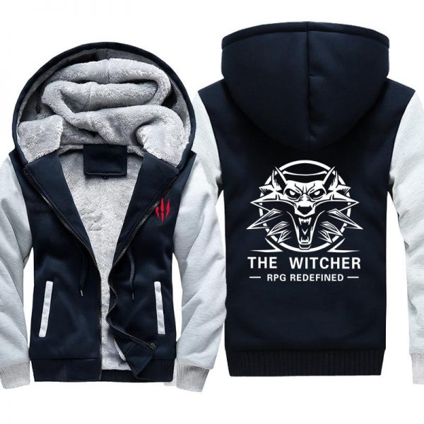 The Witcher 3: Wild Hunt Jackets - Solid Color The Witcher Super Cool Fleece Jacket