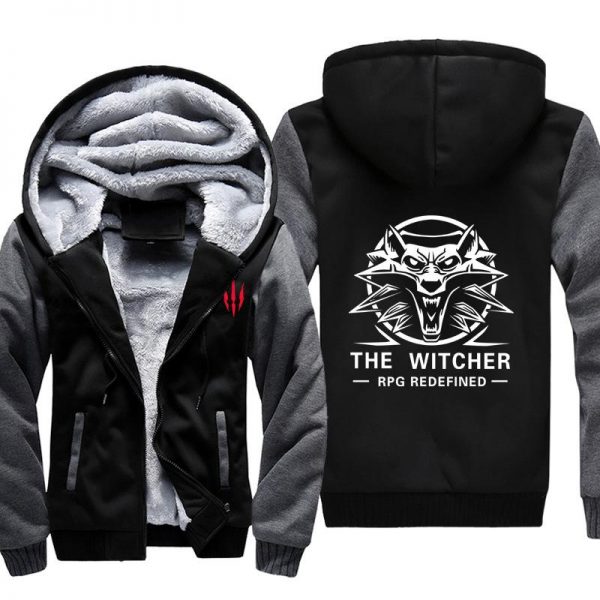 The Witcher 3: Wild Hunt Jackets - Solid Color The Witcher Super Cool Fleece Jacket