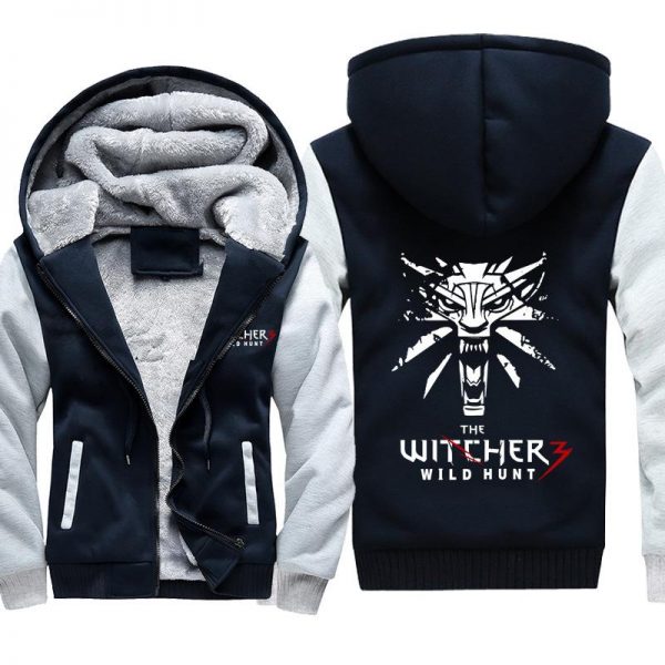 The Witcher 3: Wild Hunt Jackets - Solid Color The Witcher The Revenant Super Cool Fleece Jacket
