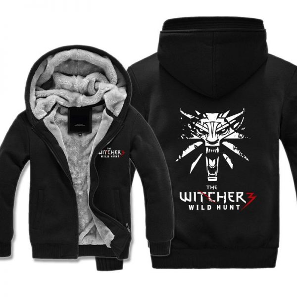 The Witcher 3: Wild Hunt Jackets - Solid Color The Witcher The Revenant Super Cool Fleece Jacket