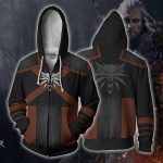 The Witcher 3D Printed Hoodies Geralt Of Rivia Zipper Hoodie